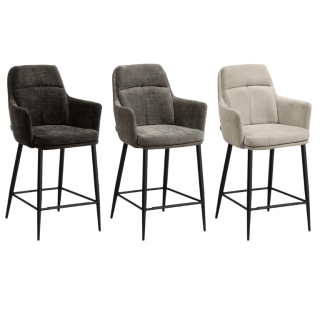 Tabouret de bar BOLOGNA Miami black