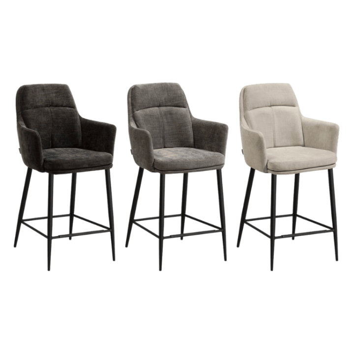 Tabouret de bar Bologna Miami toffee
