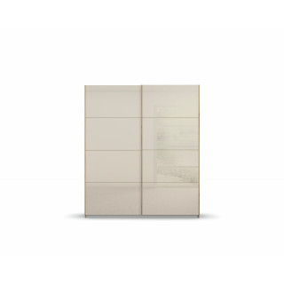 Armoire 2 portes Quadra chêne artisan