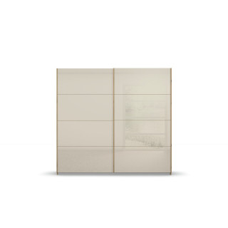Armoire 2 portes Quadra chêne artisan