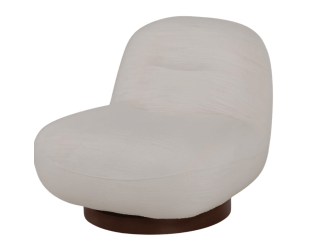 Fauteuil tounant KF.A115 beige