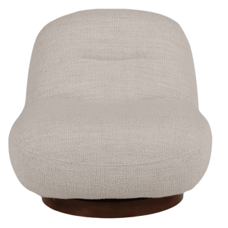 Fauteuil tounant KF.A115 beige