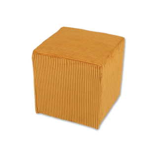 Pouf Bali jaune