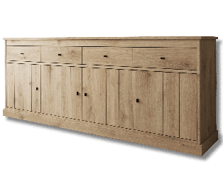 Dressoir Valencia chêne clair