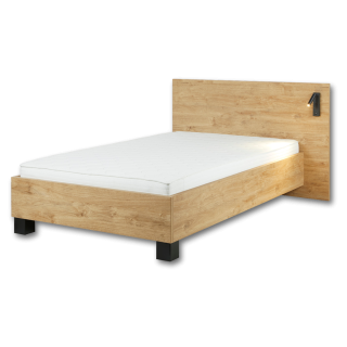 Lit 90x200 CLara golden oak