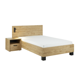 Lit 120x200 Clara golden oak