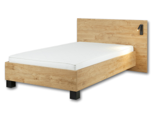 Lit 180x200 Clara golden oak