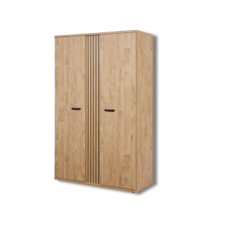 Garderobe 2 portes Camille golden oak