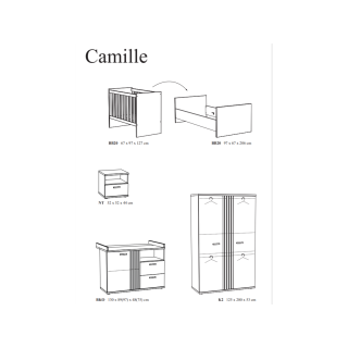 Chambre bébé Camille