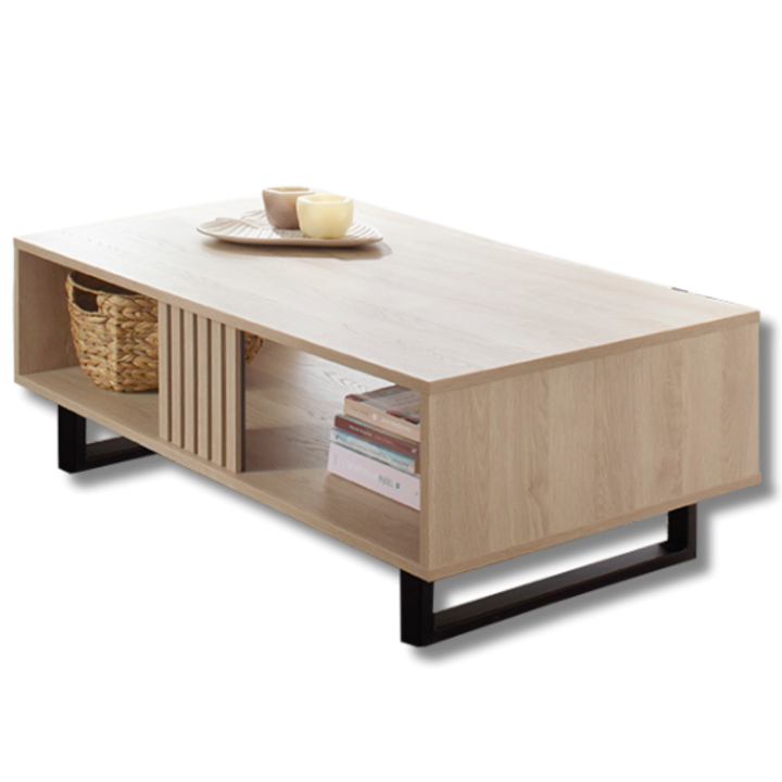 Faro - Table basse - Chêne sable