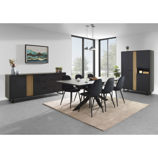 Meuble de rangement BK - Faro noir