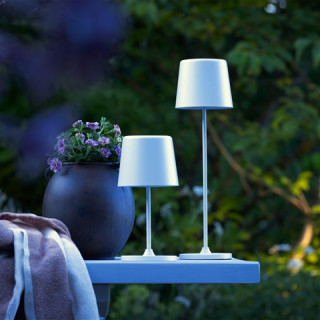Lampe de table KAAMI - Blanc mat