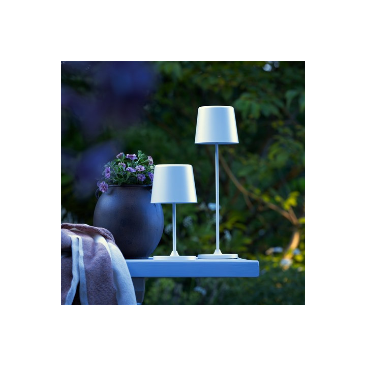 Lampe de table KAAMI - Blanc mat