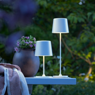 Lampe de table KAAMI - Blanc mat
