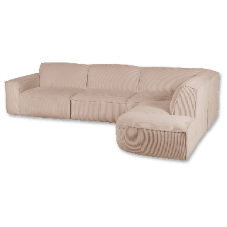 Carla - Salon d'angle - beige