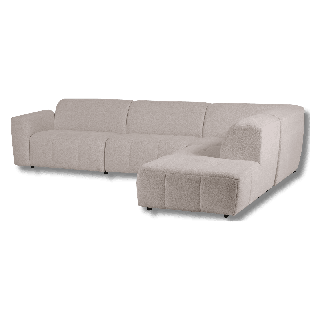 Salon d'angle Dimbara beige