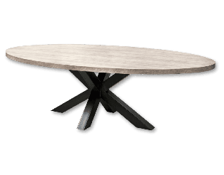 Belluno - Table ovale TOV23 MM 50 - Pied central