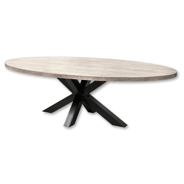 Belluno - Table ovale TOV23 MM 50 - Pied central