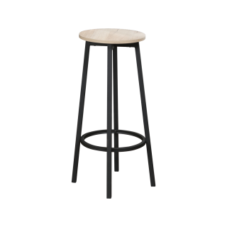 Table haute avec 2 tabourets Riley