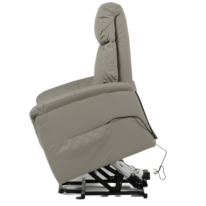 Fauteuil relax Gilbert gris