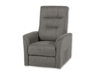 Fauteuil relax Gaston gris clair