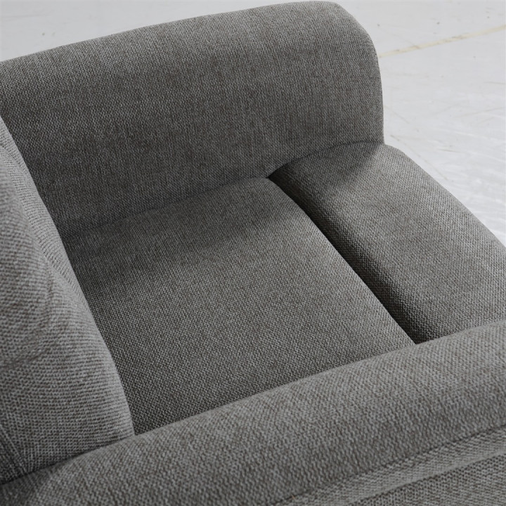 Fauteuil relax Gaston gris clair