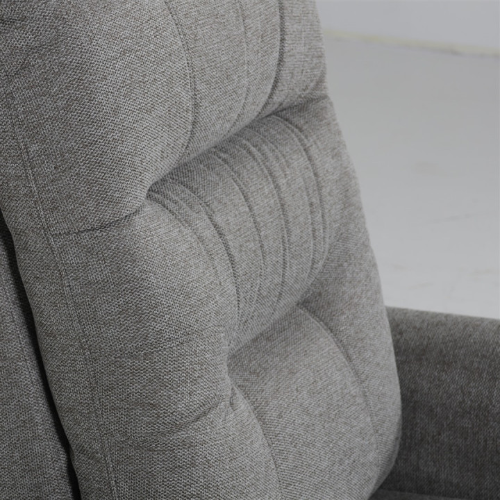 Fauteuil relax Gaston gris clair