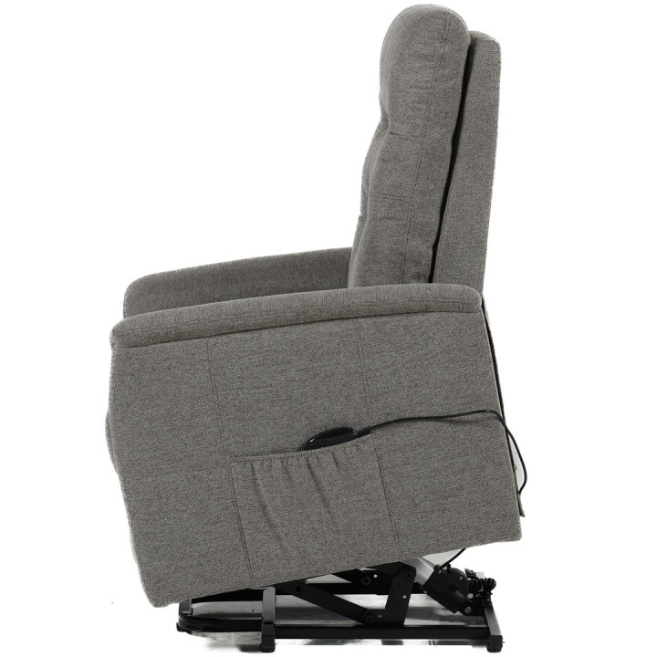 Fauteuil relax Gaston gris clair