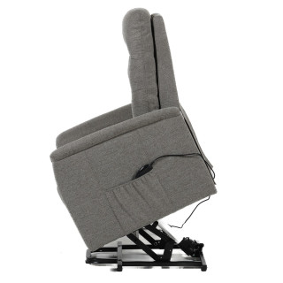 Fauteuil relax Gaston gris clair