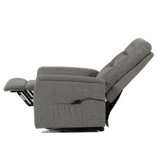 Fauteuil relax Gaston gris clair