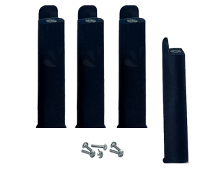 Jeux de 4 pieds pour sommier super-confort H22 cm