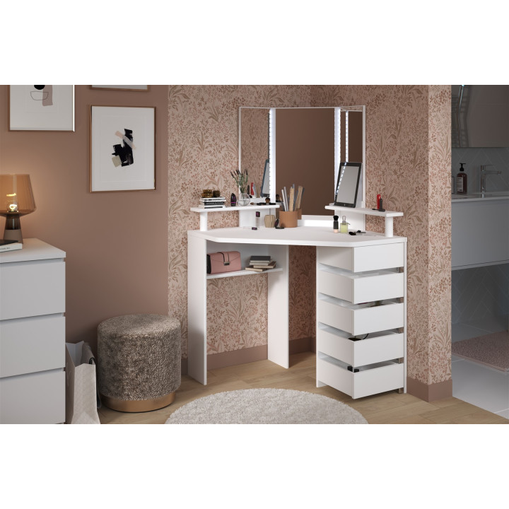Coiffeuse Sweet blanc