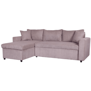 Salon d'angle convertible Golf marron