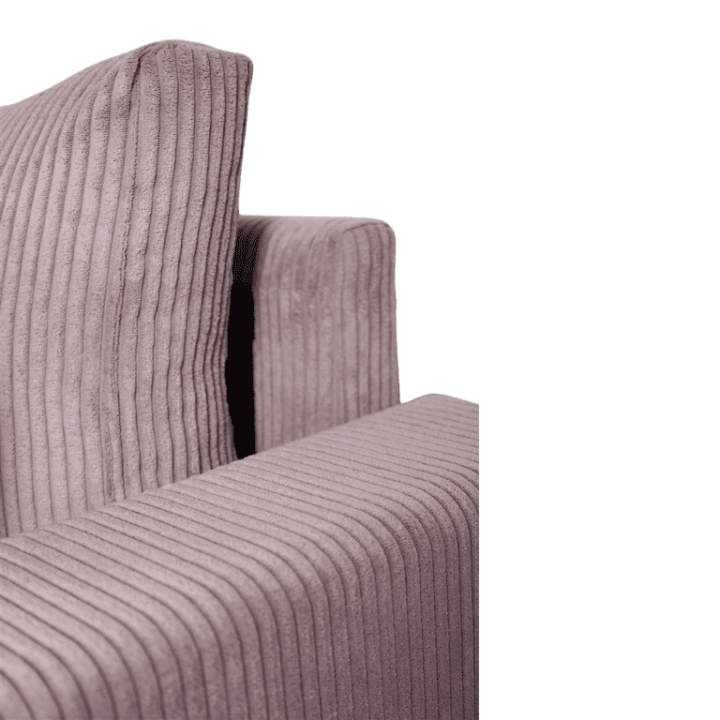 Salon d'angle convertible Golf marron