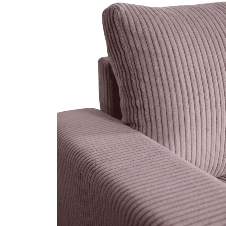 Salon d'angle convertible Golf marron