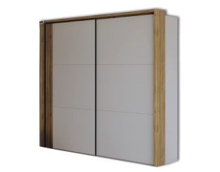 Waikato - Armoire 2 portes avec passepartout