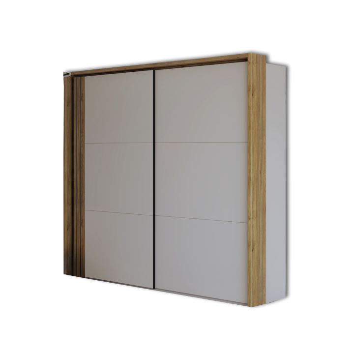 Waikato - Armoire 2 portes avec passepartout