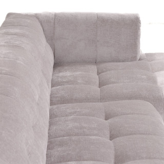 Salon d'angle Belice gris