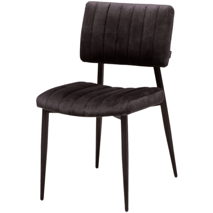 Chaise IVAN - Goldy anthracite