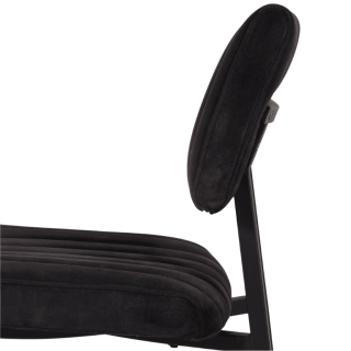 Chaise IVAN - Goldy anthracite