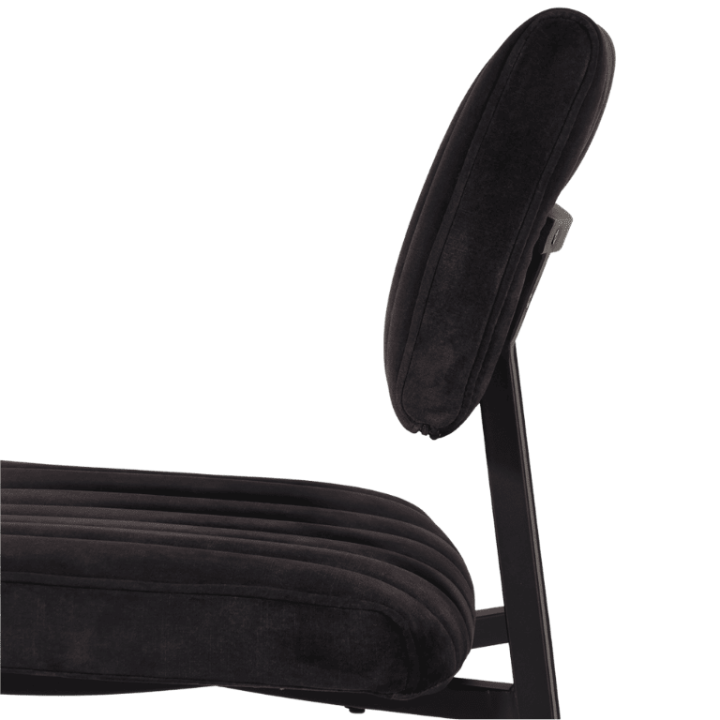 Chaise IVAN - Goldy anthracite