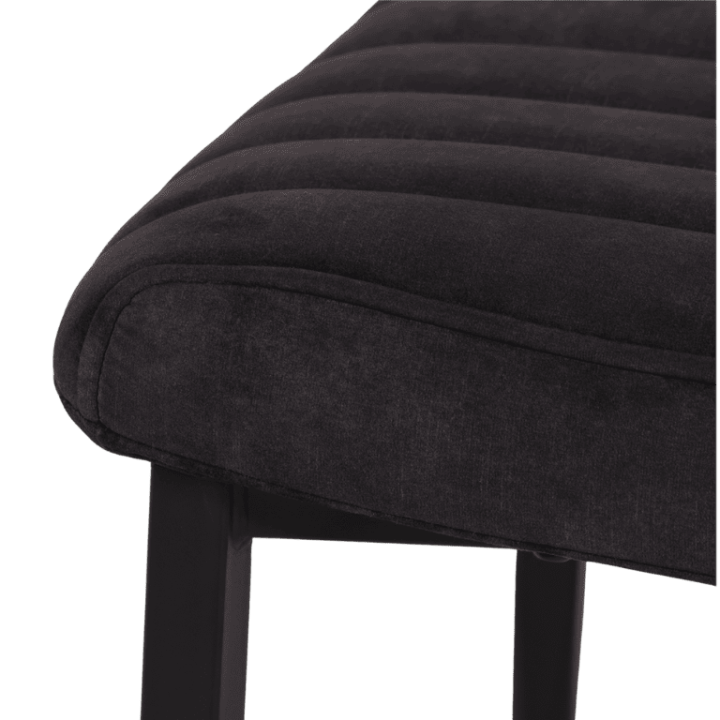 Chaise IVAN - Goldy anthracite