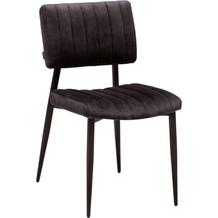 Chaise IVAN - Goldy anthracite
