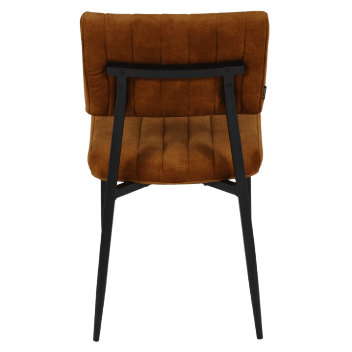 Chaise IVAN velour Gold