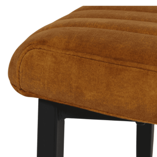 Chaise IVAN velour Gold