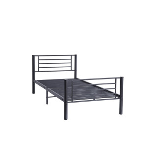 Lit 90x200 Sammy gris foncé
