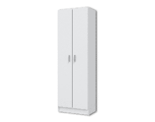 Armoire 2 portes (180cm) Multiusos blanc