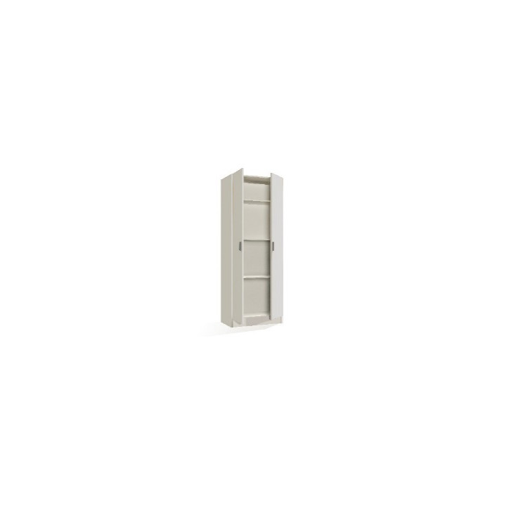 Armoire 2 portes (180cm) Multiusos blanc
