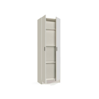 Armoire 2 portes (180cm) Multiusos blanc