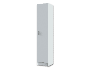 Armoire 1P Multiusos blanc